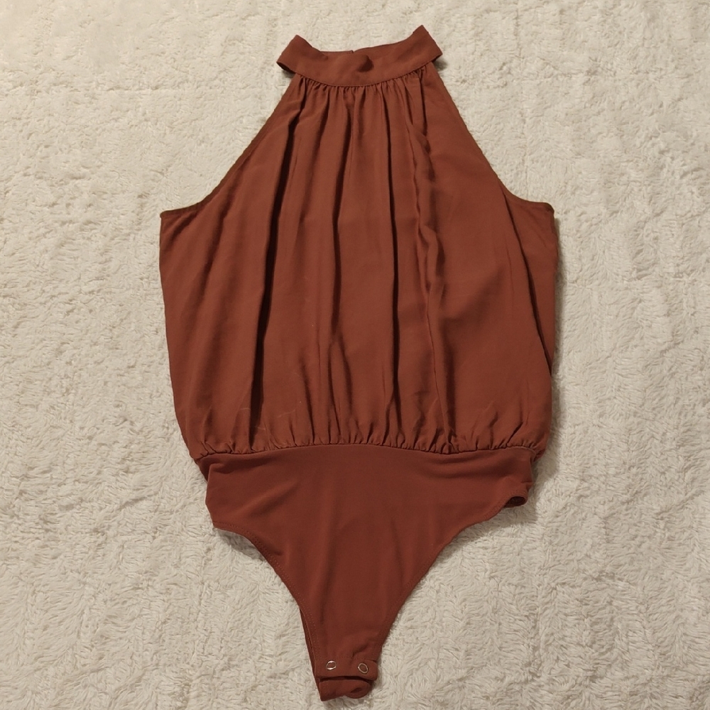 NWT Express Terracotta Bodysuit